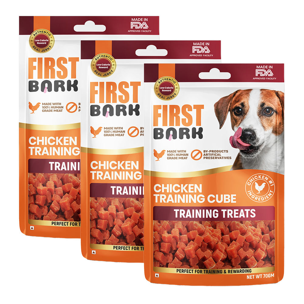 First Bark Chicken Training Cubes Dog Treat — image 6