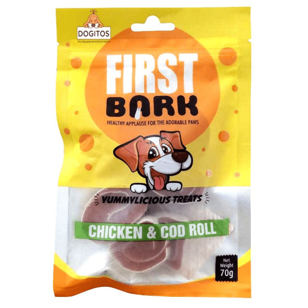 First Bark Chicken Cod Roll Dog Treats - Image 2