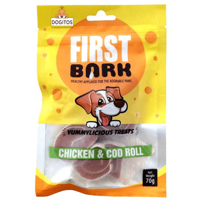 First Bark Chicken Cod Roll Dog Treats - Image 2
