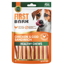 First Bark Chicken Cod Sandwich Dog Treats