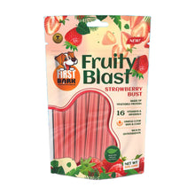 First Bark Fruity Blast Dog Treats Srawberry Bust