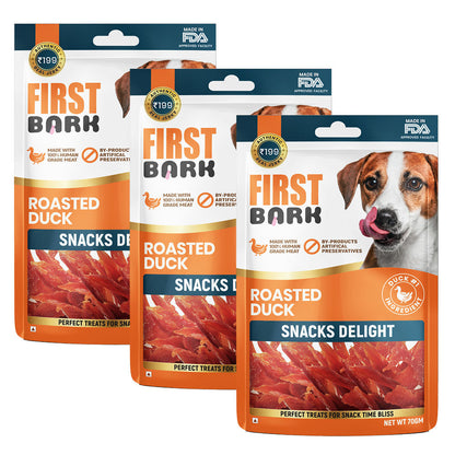 First Bark Soft Roasted Duck Dog Treats - Image 3