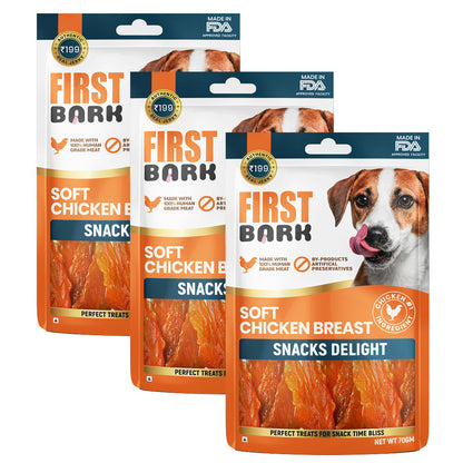 first-bark-soft-chicken-breast-dog-treat 3x70g