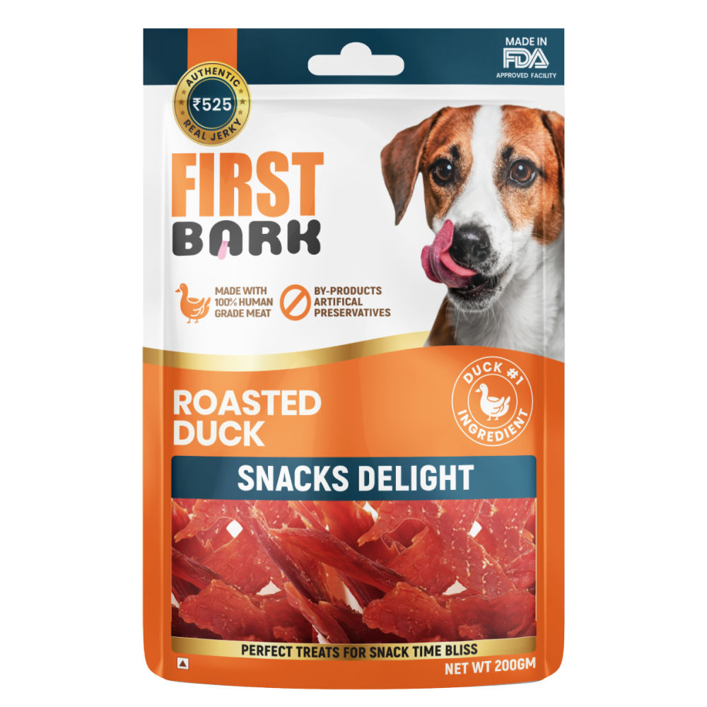 first-bark-soft-roasted-duck-dog-treats 200g