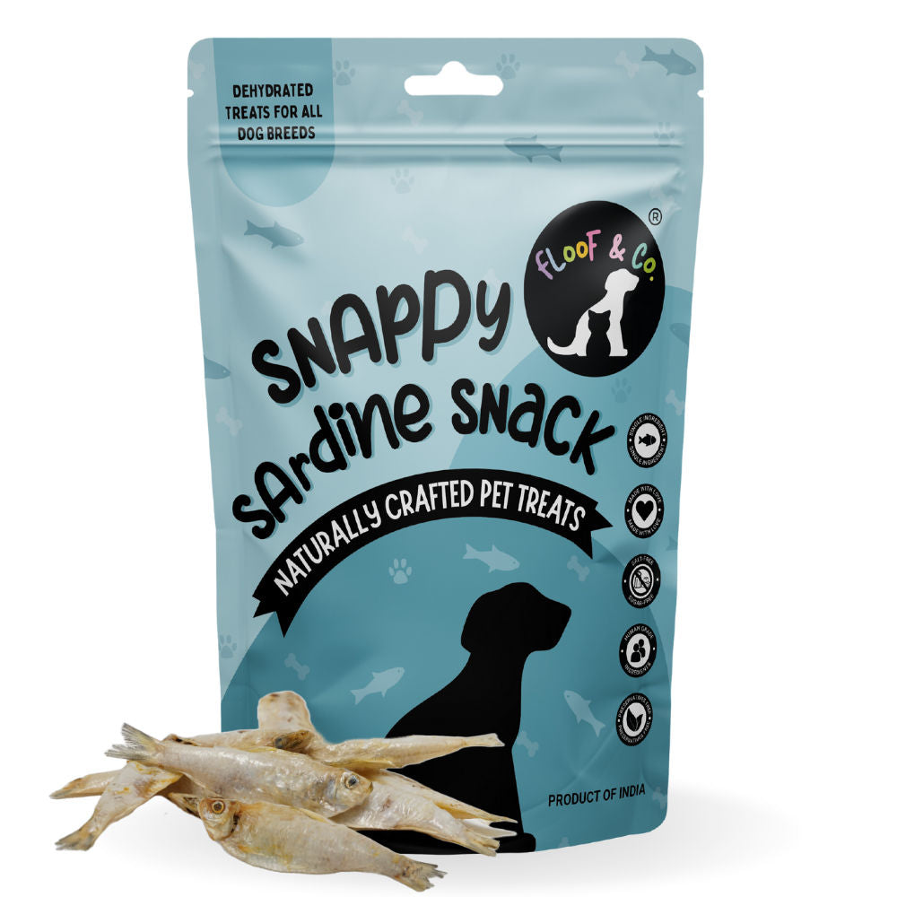 Floof Co Snappy Sardine Snacks Dog Treats 2
