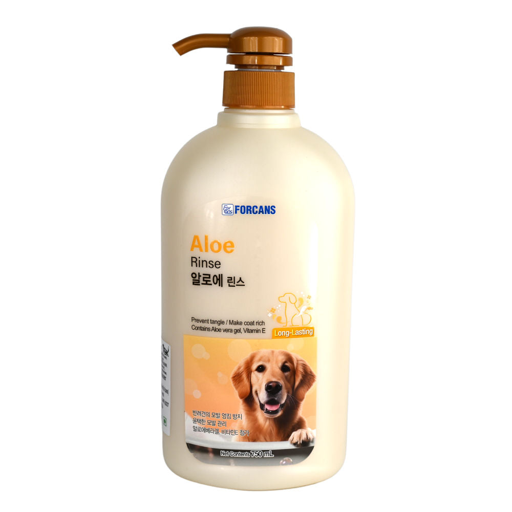 Forbis/Forcans Aloe Rinse Conditioner for Dogs — back view