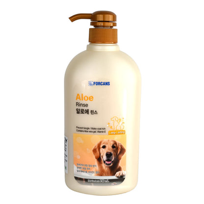 Forbis/Forcans Aloe Rinse Conditioner for Dogs — back view