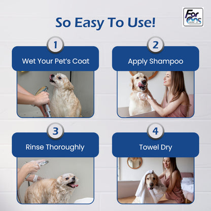 Forbis/Forcans White Coat Aloe Shampoo for Dogs — detail shot