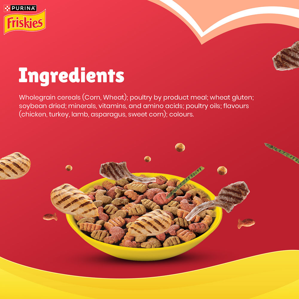 Friskies Meaty Grills Adult Cat Dry Food — detail shot