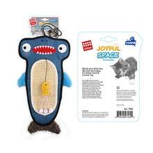 Gigwi Cat Scratcher With Catnip Alligator Toy For Cats Blue - Image 2