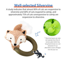 Gigwi Catch And Scratch Eco Line Fox Toy For Cats - Image 2