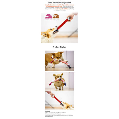 Gigwi Suppa Puppa Ring Raccoon Toy For Dogs Pink Copy - Image 3