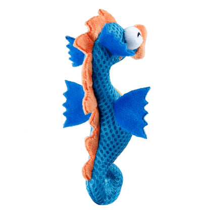 GiGwi Dental Mesh Seahorse Toy for Cats — detail shot