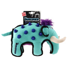 Gigwi Duraspikes Extra Durable Elephant Toy For Dogs Light Blue