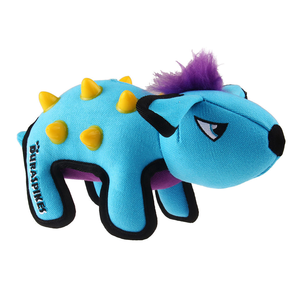 Gigwi Duraspikes Rabbit Toy For Dogs Blue