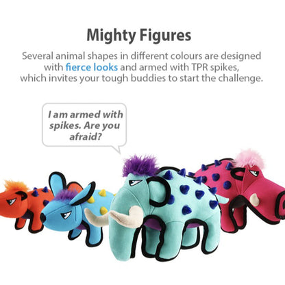 GiGwi Duraspikes Rabbit Toy for Dogs — side view