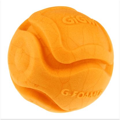 GiGwi G Foamer Ball Toy for Dogs — back view