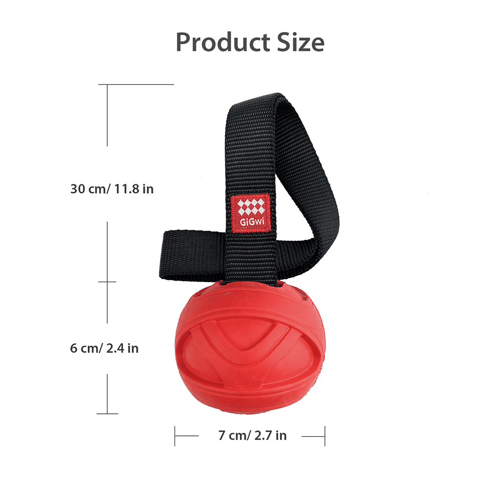 GiGwi Go! Fetch Slinger Ball Toy for Dogs — side view