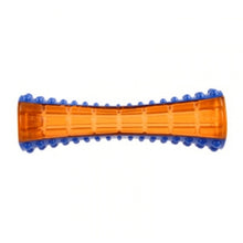 Gigwi Johnny Stick Puppy With Speaker Toy For Dogs Transparent Blue Orange - Image 2