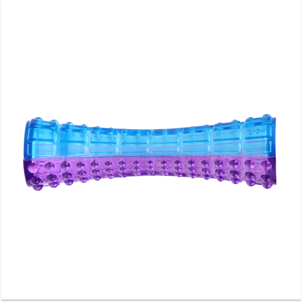 Gigwi Johnny Stick With Speaker For Dogs Purple Blue