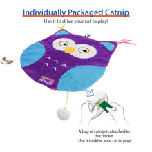 Gigwi Joyful Space Owl Toy For Cats Purple - Image 2