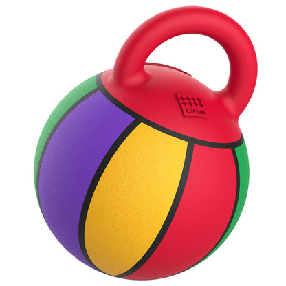 GiGwi JUMBALL Basketball Mini Toy for Dogs — back view