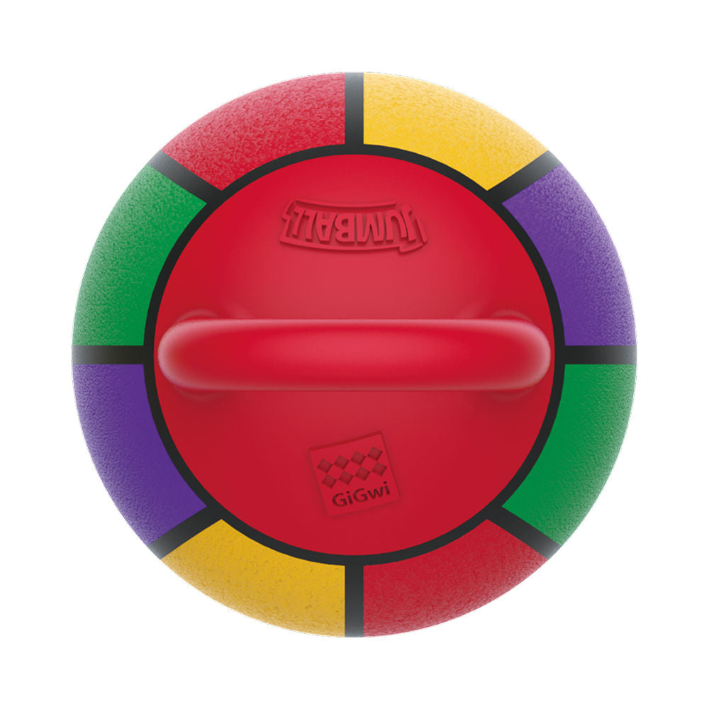 GiGwi JUMBALL Basketball Mini Toy for Dogs — detail shot