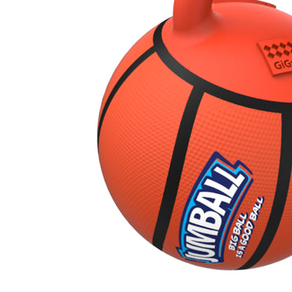 GiGwi JUMBALL Basketball Toy for Dogs — detail shot