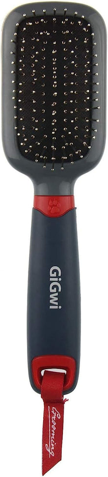Gigwi Massage Brush With Pins For Dogs And Cats Black - Image 2