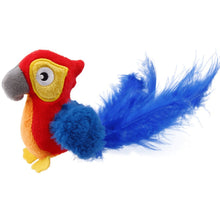 Gigwi Melody Chaser With Motion Activated Sound Chip For Cats Red Parrot - Image 2