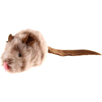 GiGwi Melody Chaser with Motion Activated Sound Chip Mouse Toy for Cats — back view