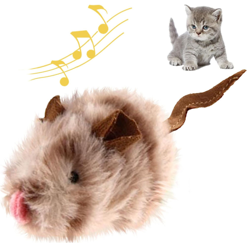 GiGwi Melody Chaser with Motion Activated Sound Chip Mouse Toy for Cats — detail shot