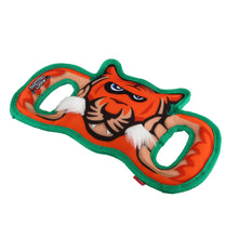 Gigwi Mighty Challenge Tiger Toy For Dogs Orange Blue