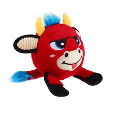 Gigwi Plush Jumball Red Bull Toy For Dogs - Image 2