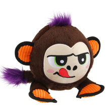 Gigwi Plush Jumball Monkey Toy For Dogs Brown