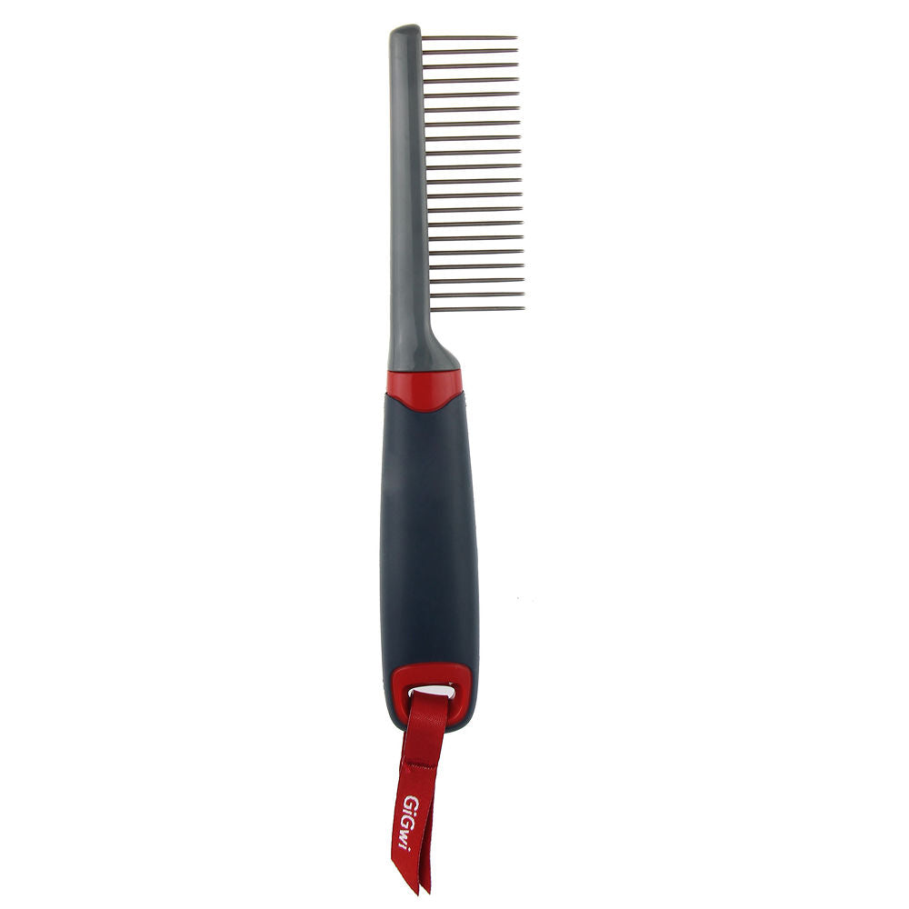 Gigwi Regular Comb For Dogs And Cats Black