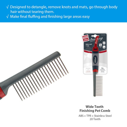Gigwi Regular Comb For Dogs And Cats Black - Image 5