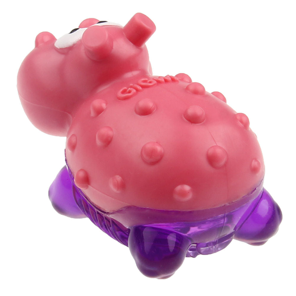 GiGwi Suppa Puppa Baby Hippo Toy for Dogs — detail shot