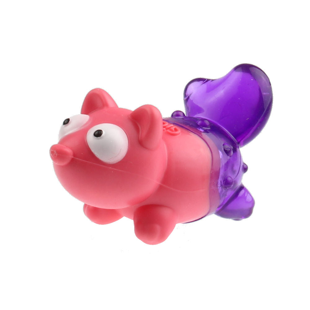 Gigwi Suppa Puppa Fox Toy For Dogs Pink