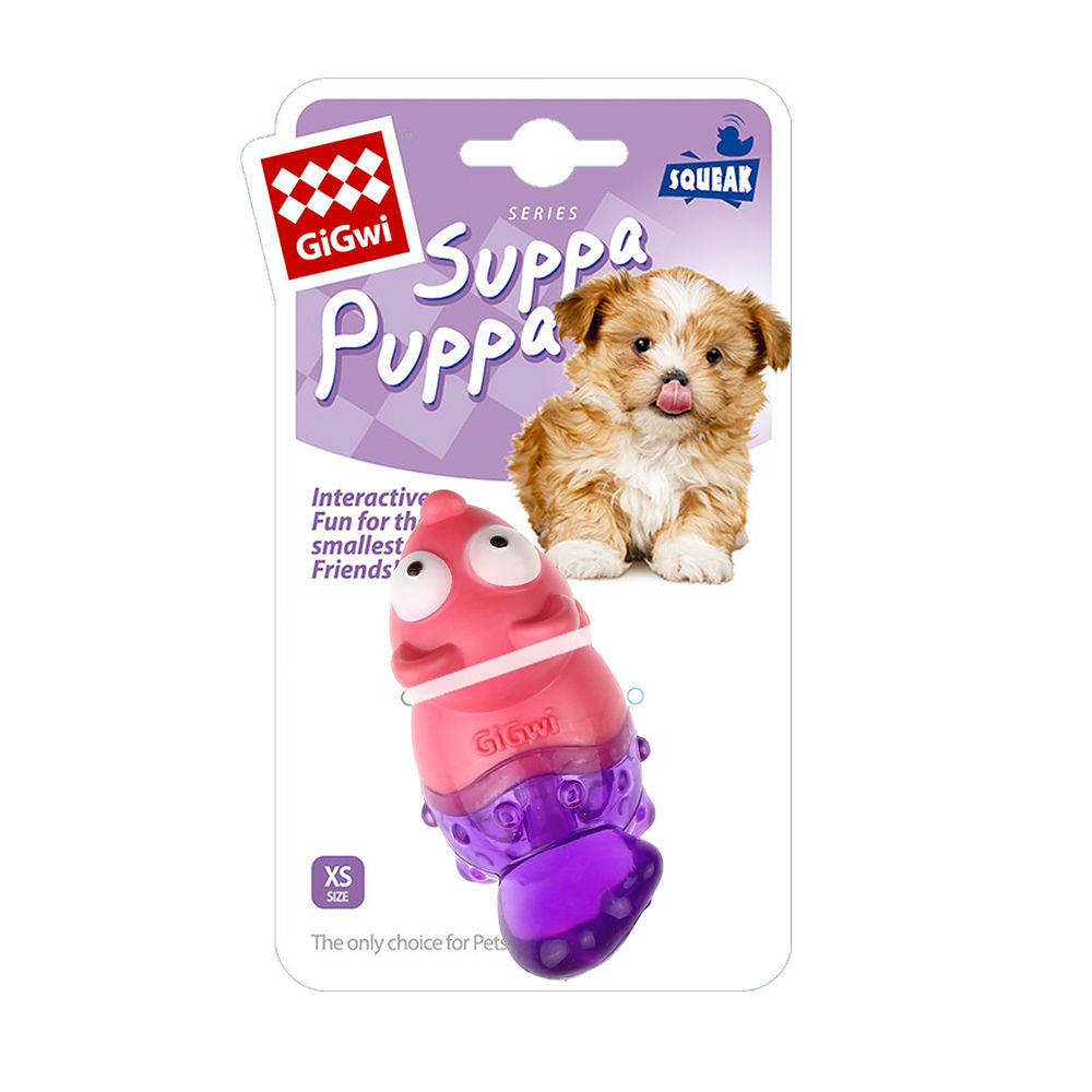 GiGwi Suppa Puppa Fox Toy for Dogs — side view