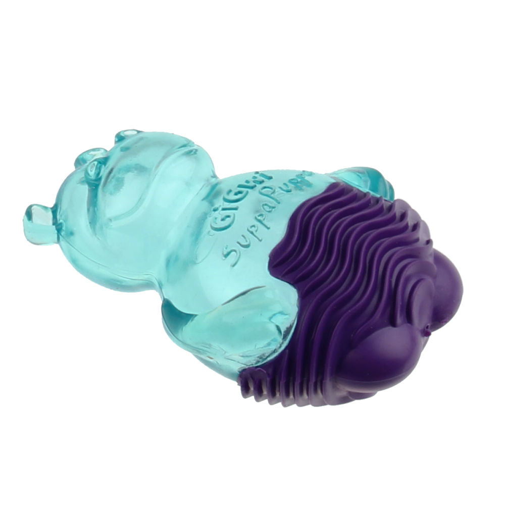 GiGwi Suppa Puppa Hippo Toy for Dogs — back view