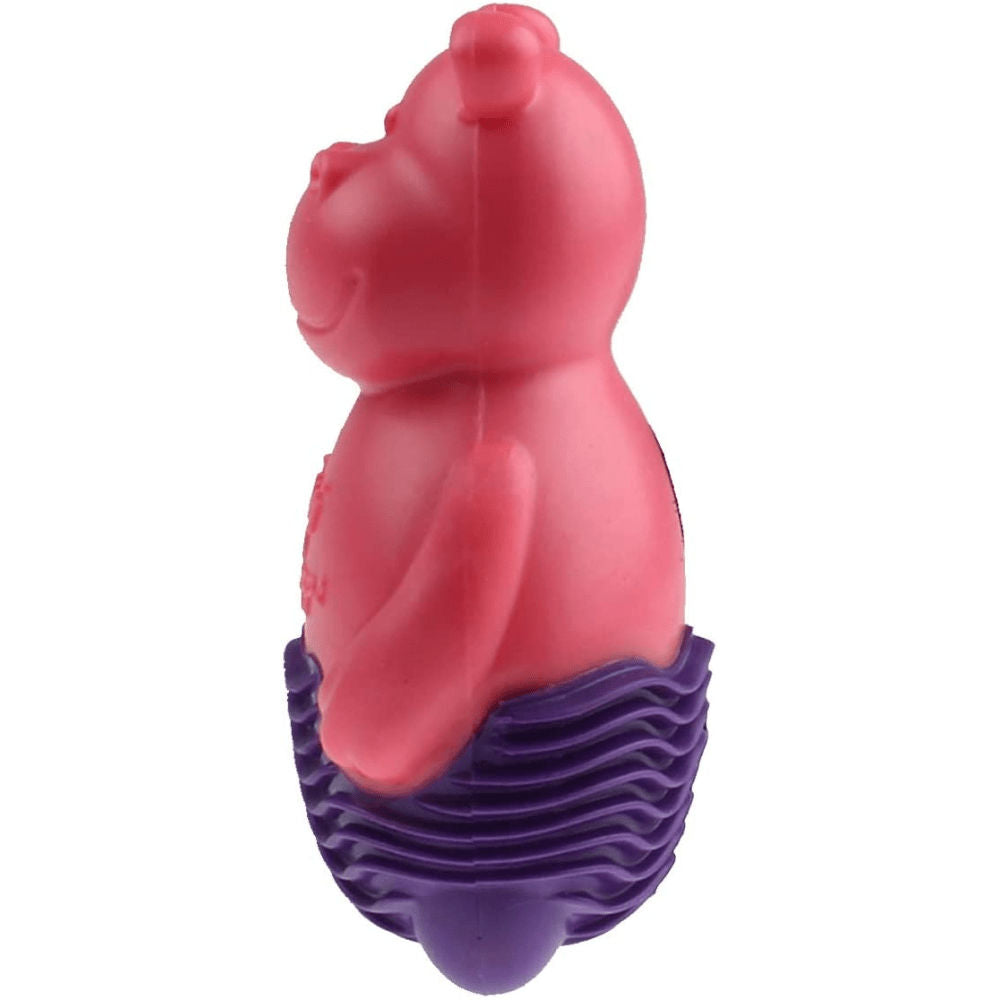 GiGwi Suppa Puppa Hippo Toy for Dogs — in use
