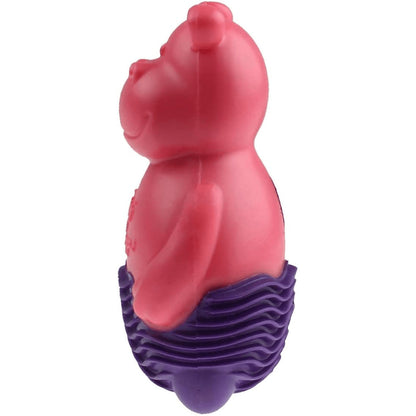 GiGwi Suppa Puppa Hippo Toy for Dogs — in use