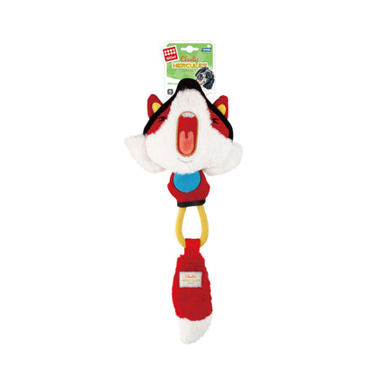 GiGwi Tug Hercules Fox Toy for Dogs — side view
