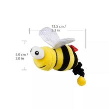 Gigwi Vibrating Running Bee With Catnip Inside Toy For Cats Yellow - Image 2