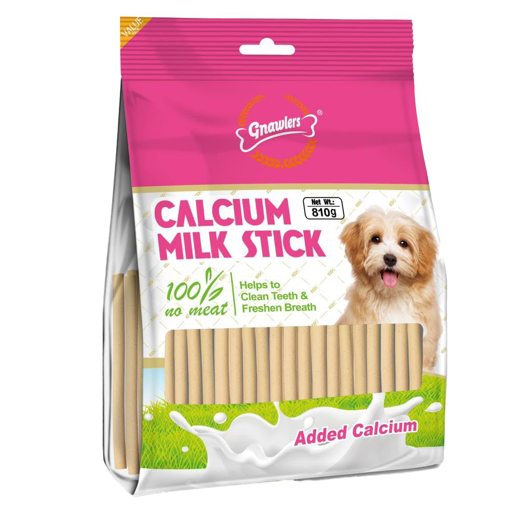 gnawlers-calcium-milk-stick-dog-treat 810g