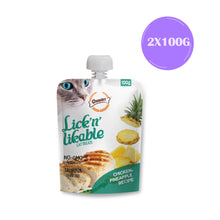 Gnawlers Lick N Likable Cat Treats Chicken Pineapple - Image 2