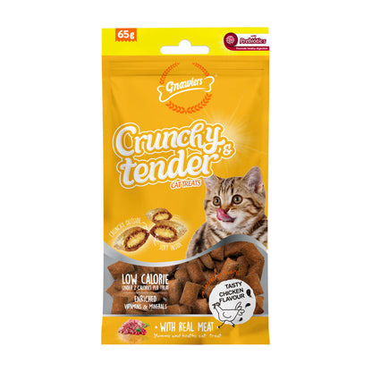 Gnawlers Crunchy Tenders Cat Treats Chicken