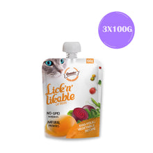 Gnawlers Lick N Likable Cat Treats Egg Yolk Vegetable - Image 2
