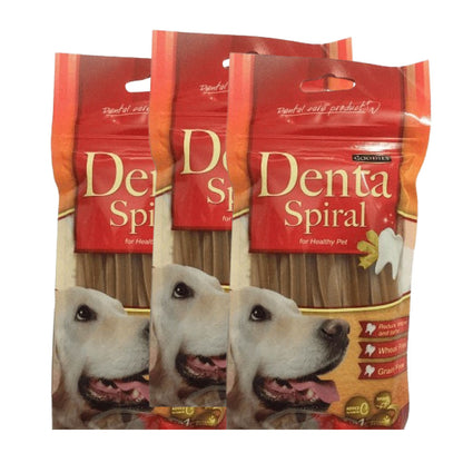 Goodies Denta Spiral Dog Treats — side view